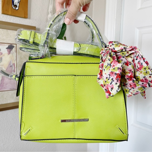 Steve Madden Bags Steve Madden Neon Green Breese Crossbody Bag With